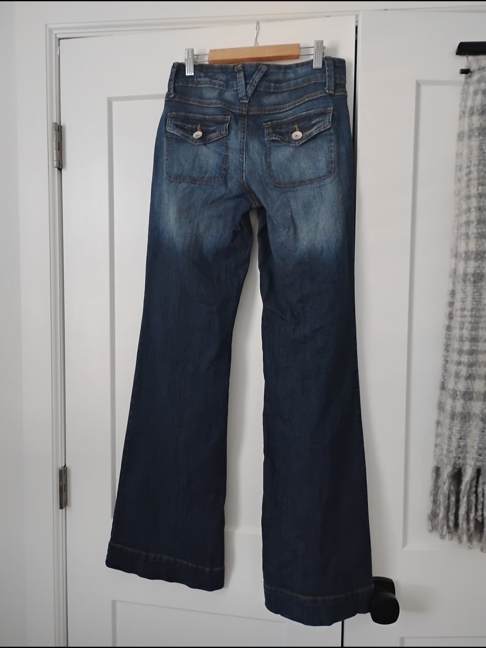 lei Women's Dark Blue Wide-Leg Jeans - Picture 3 of 3